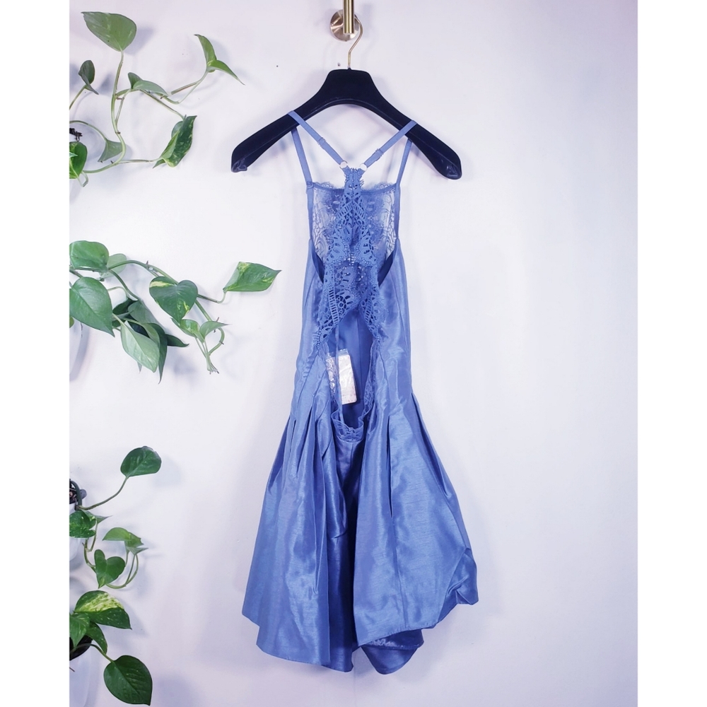 $250 NWT FREE PEOPLE x REVOLVE Lace Romper Dress - Picture 8 of 13